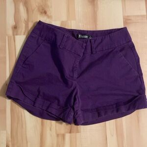 Dark Purple Shorts